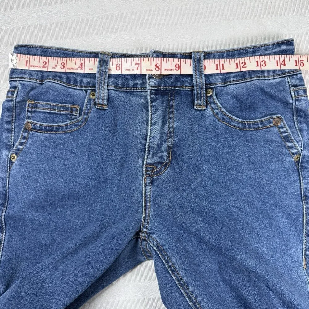 Rock & Roll Denim Women’s Mid Rise Bootcut Jeans W28 L36 Medium Wash